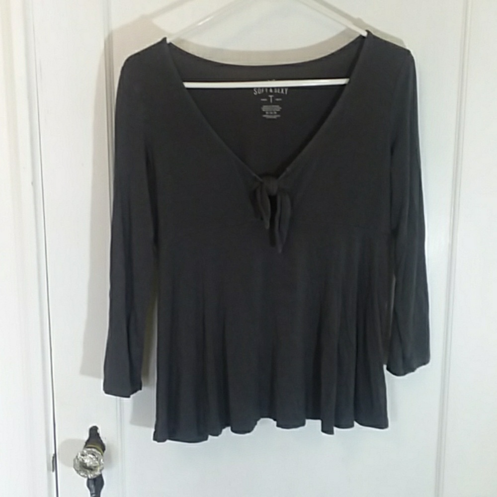 American Eagle | Grey Soft and Sexy Tee